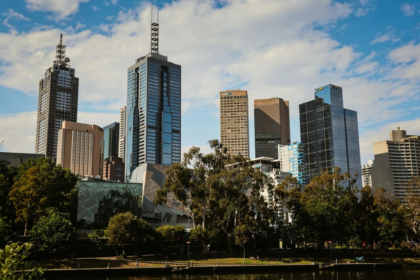 Melbourne city skyline